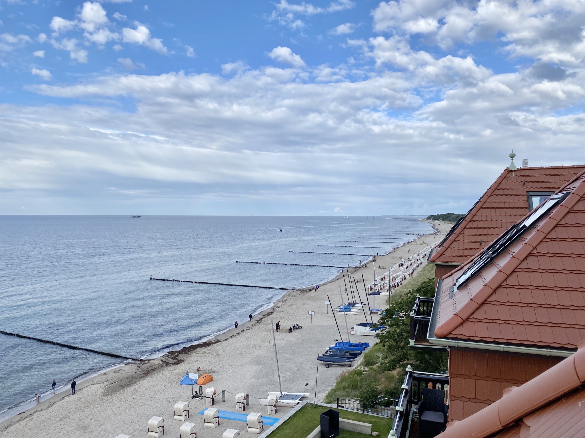 Blick aus dem Dachzimmer