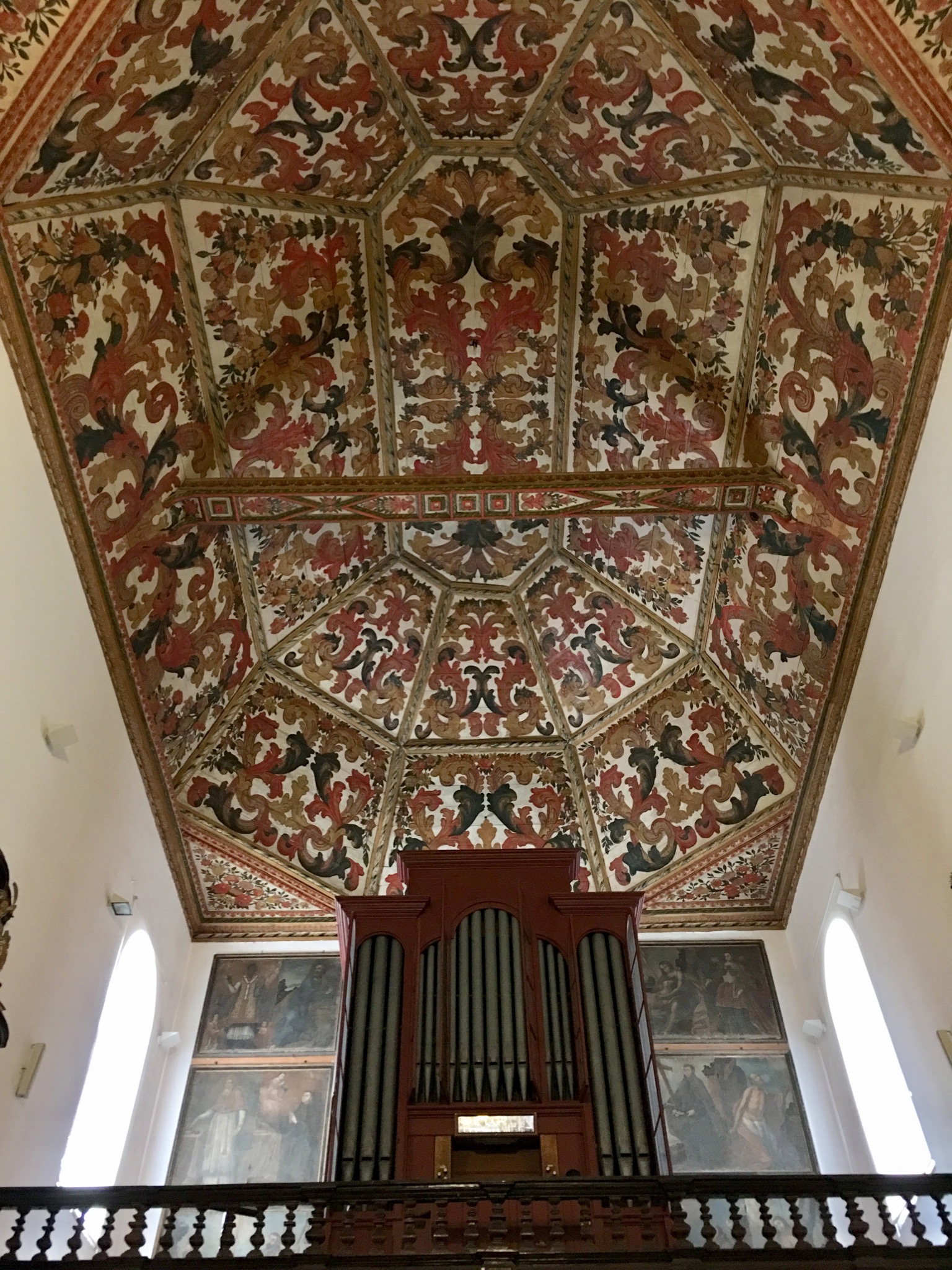 Decke in der Kirche