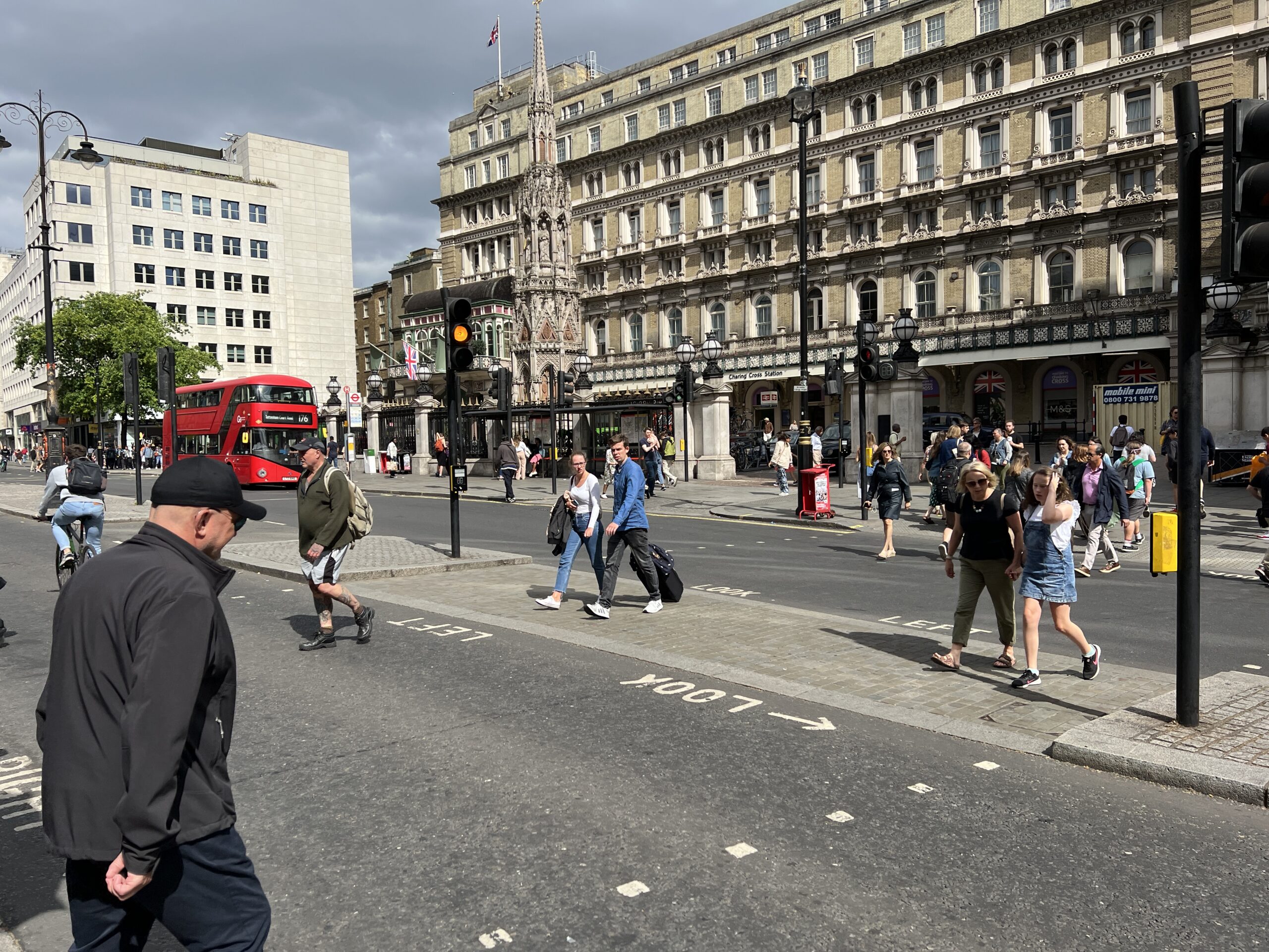 Charing Cross Station (and Hotel on the left)