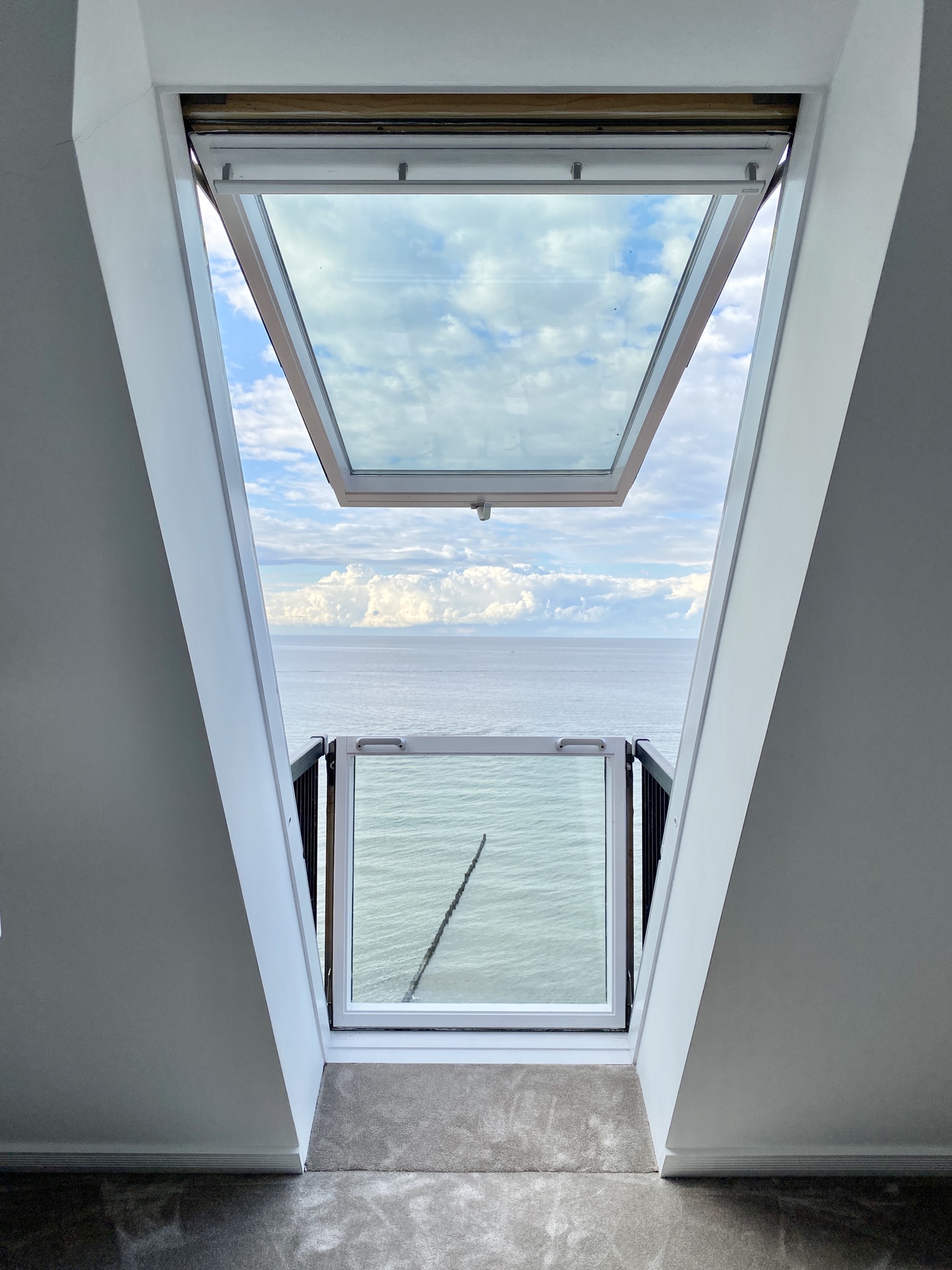 Ausklappbarer Balkon