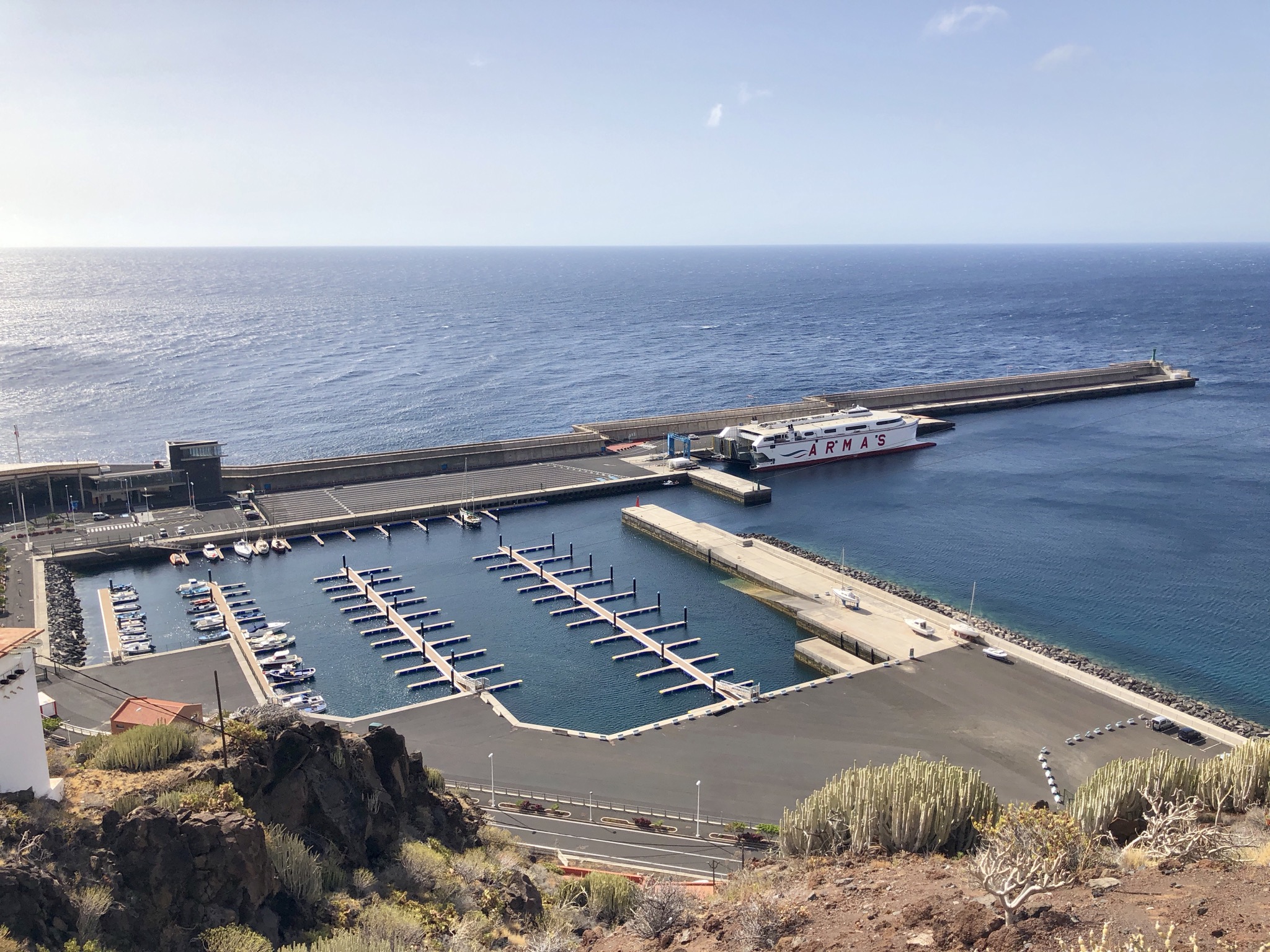 Fährhafen von el Hierro