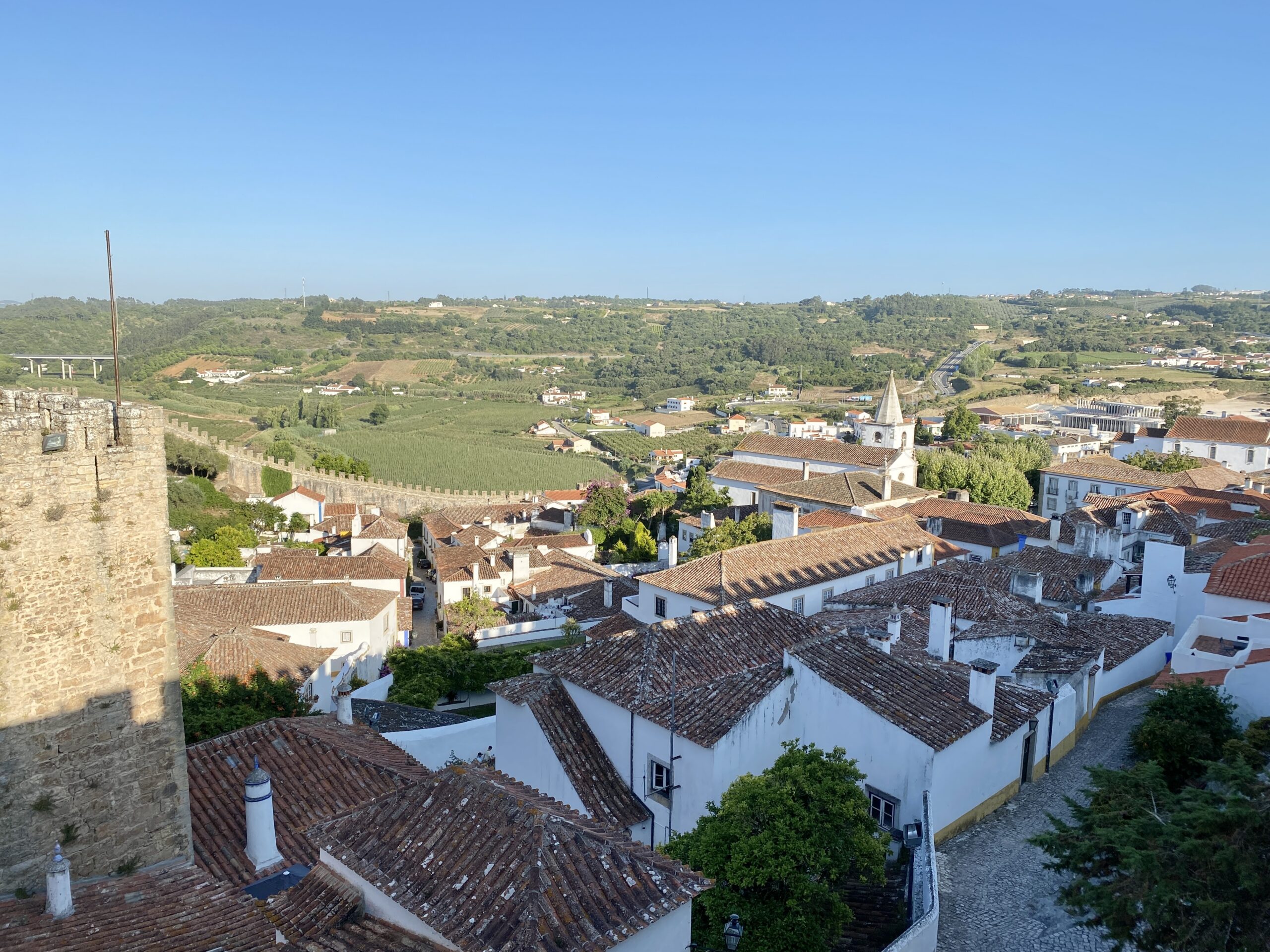 Óbidos am Abend