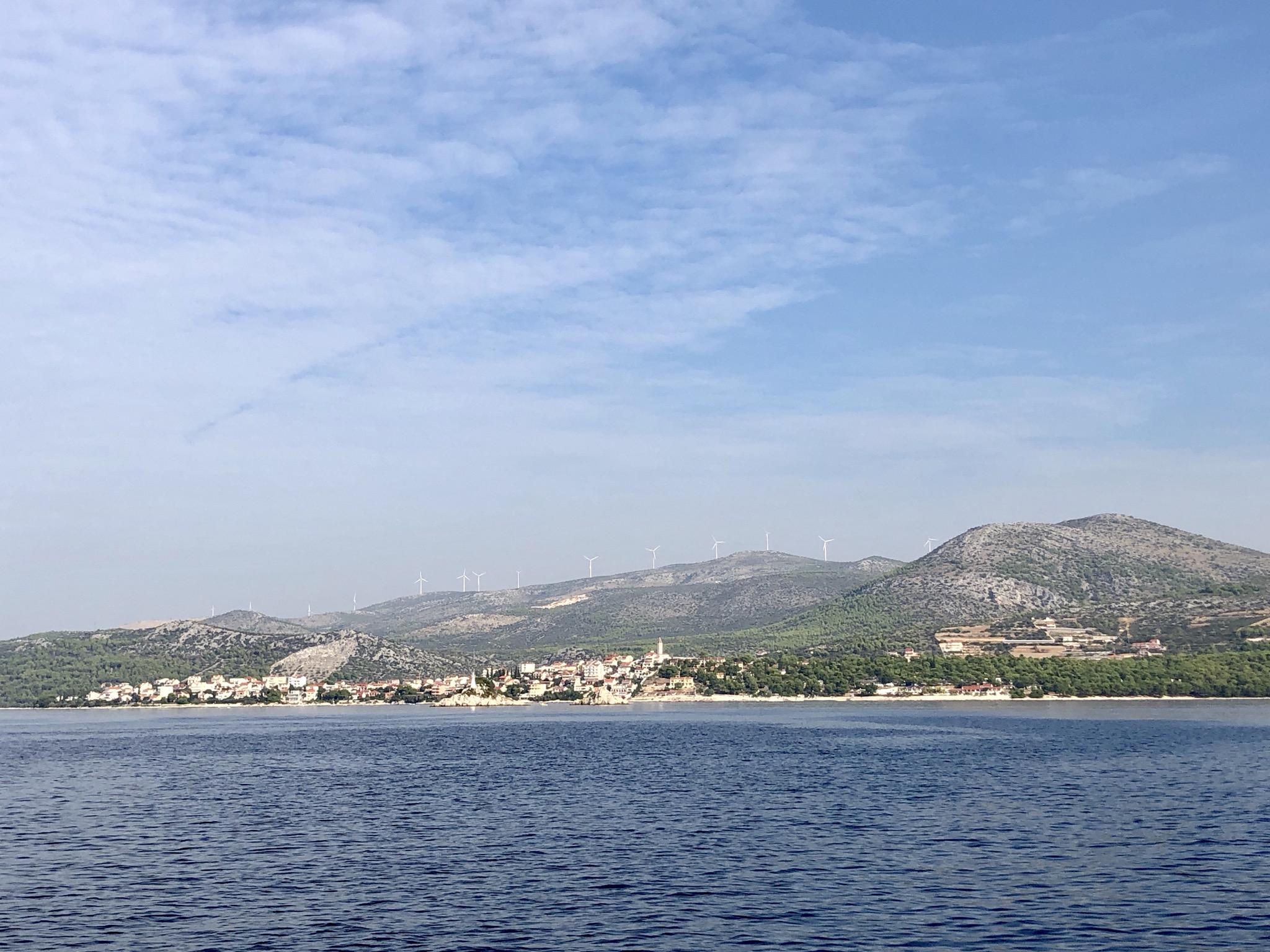 On the way to Trogir