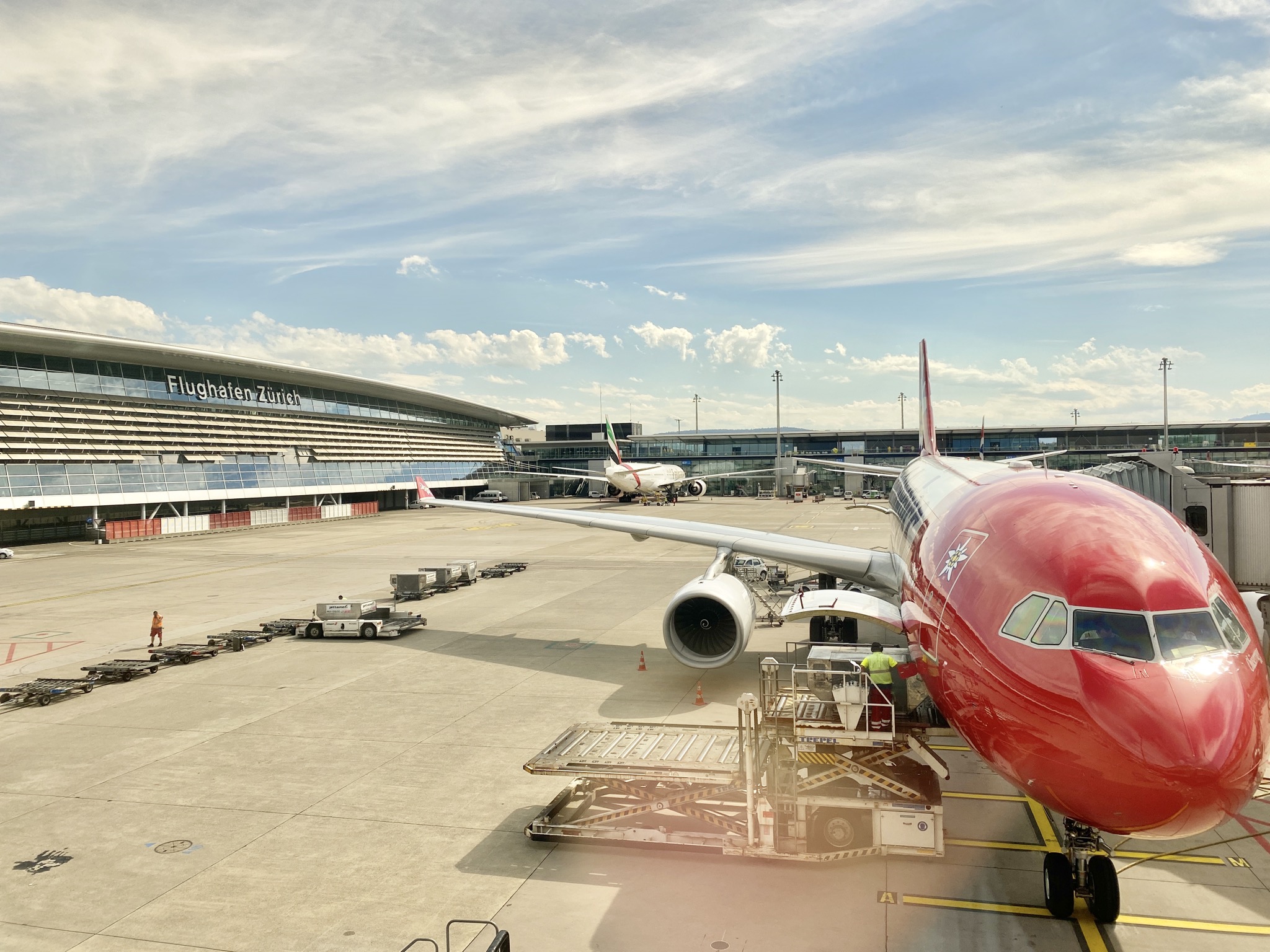 Leider nicht unser Flugzeug