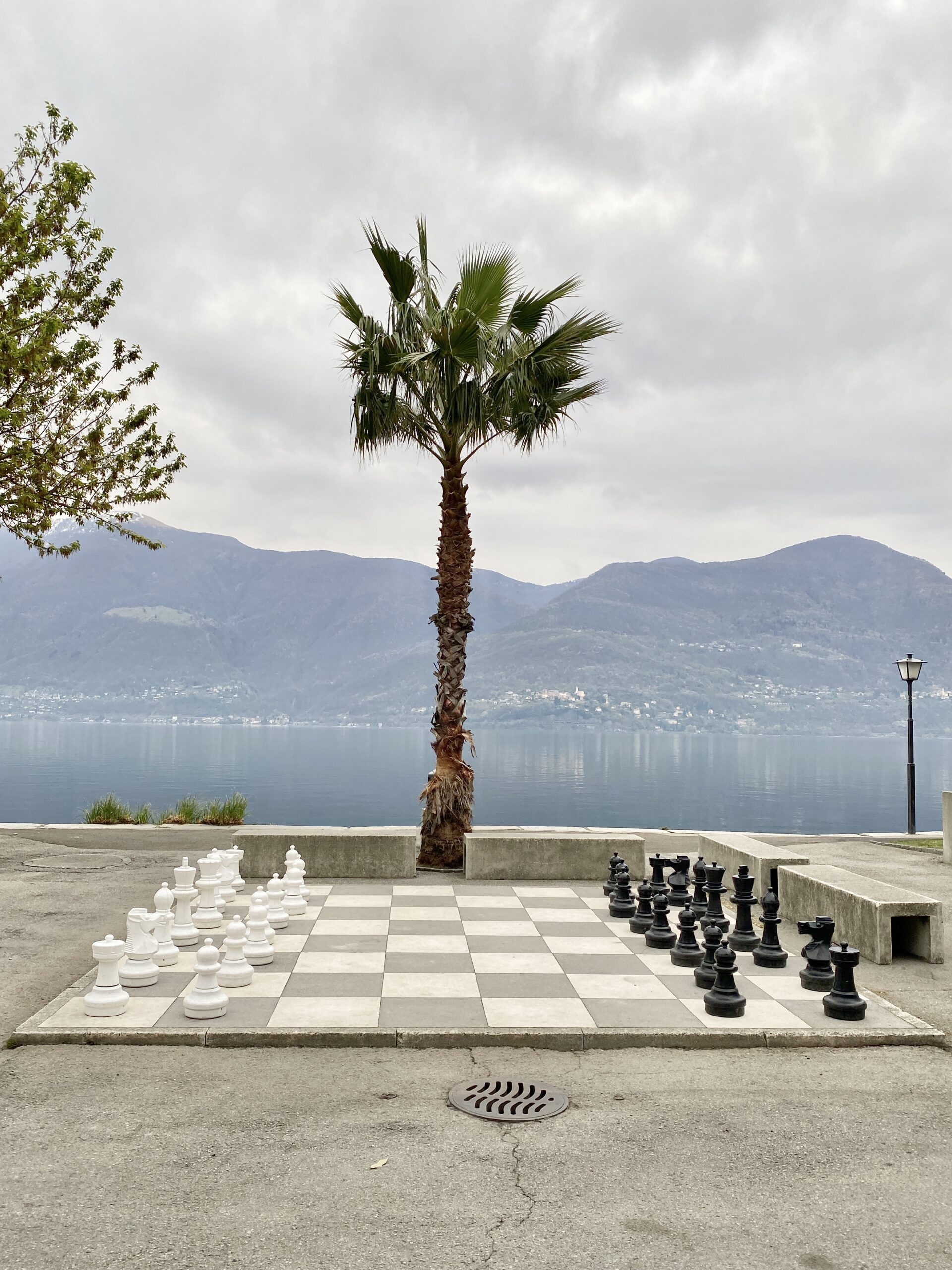 Schachplatz in Brissago