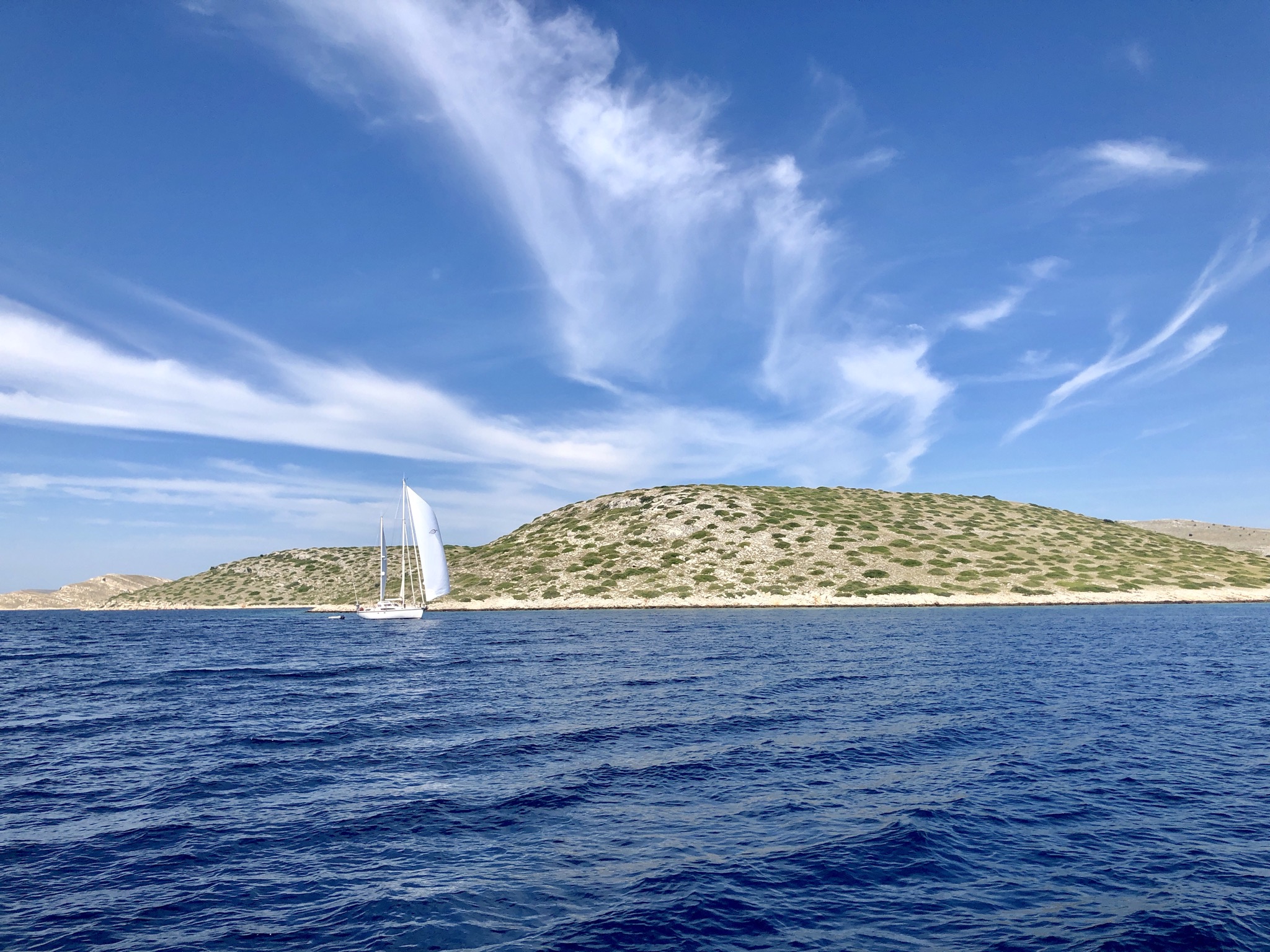 Cruising around the Kornati Islands