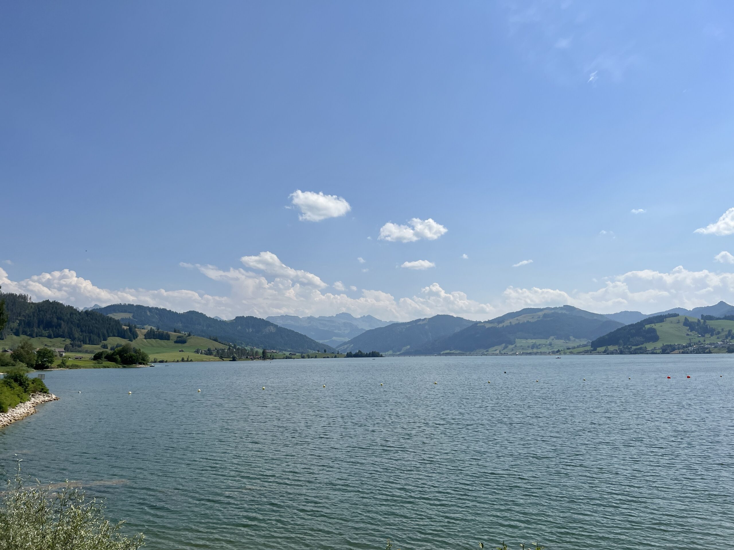 Bei der Staumauer