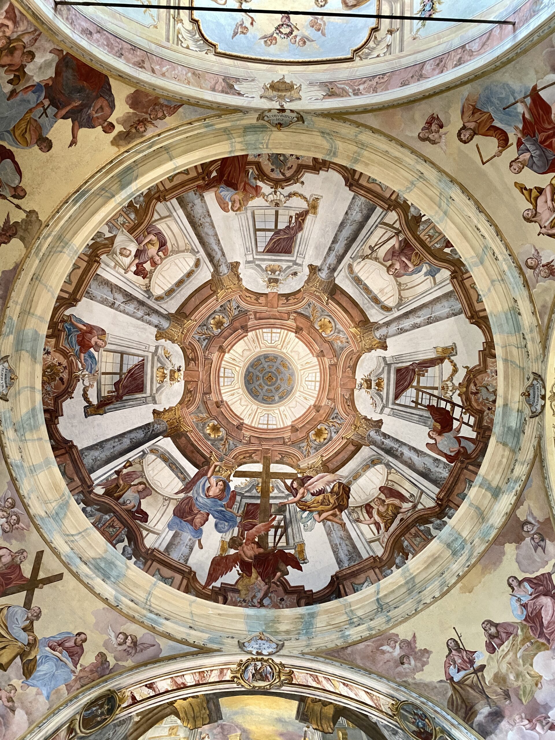 Schöne Decke