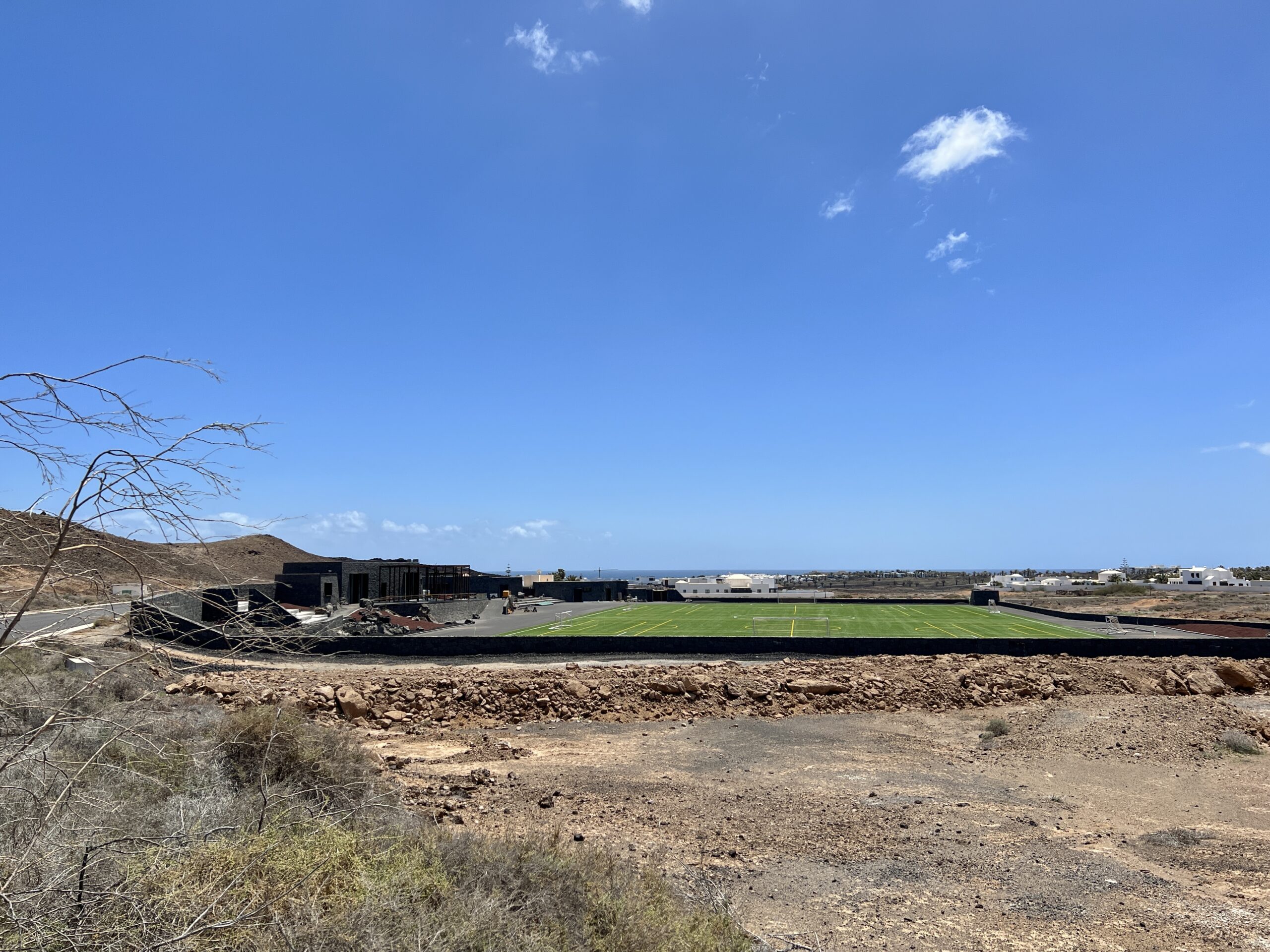 Fussballstadion von Costa Teguise