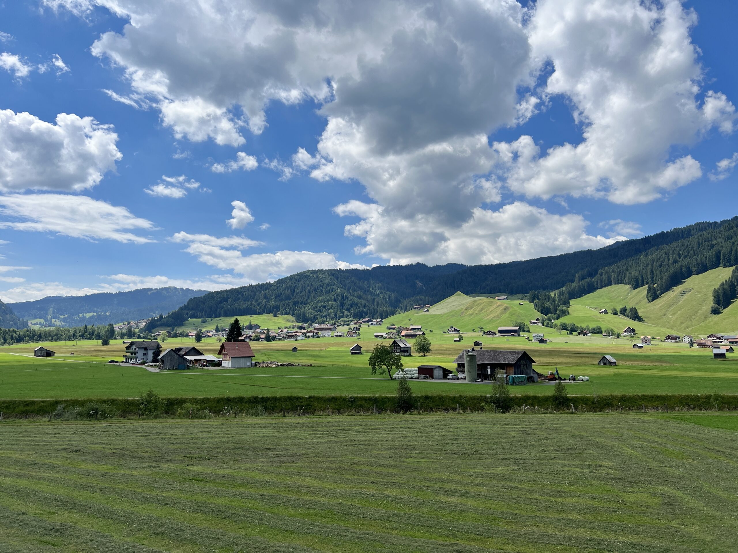 Blick nach Schmalzgruben