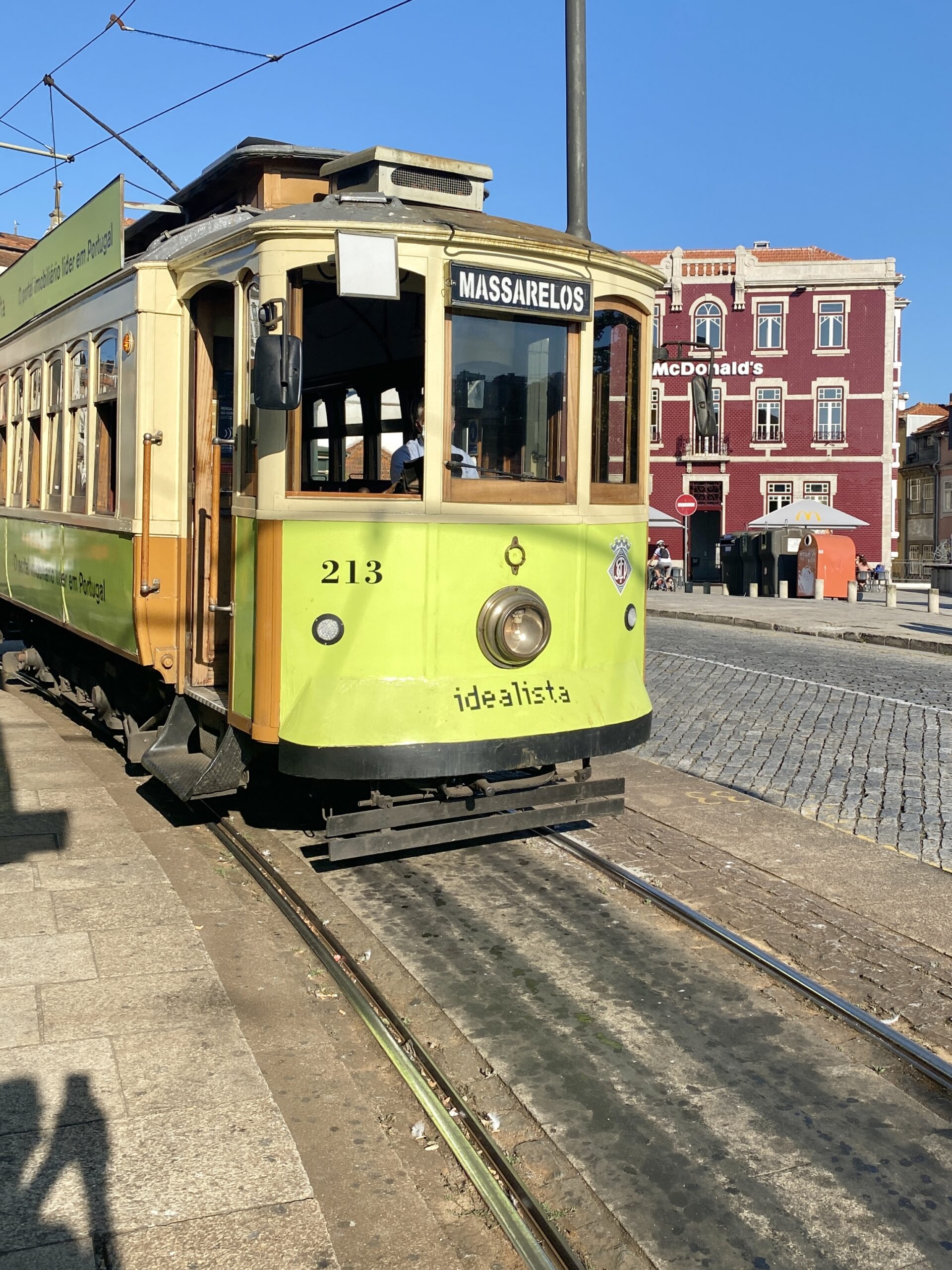 Tram (fuhr leider nicht nach Fahrplan)