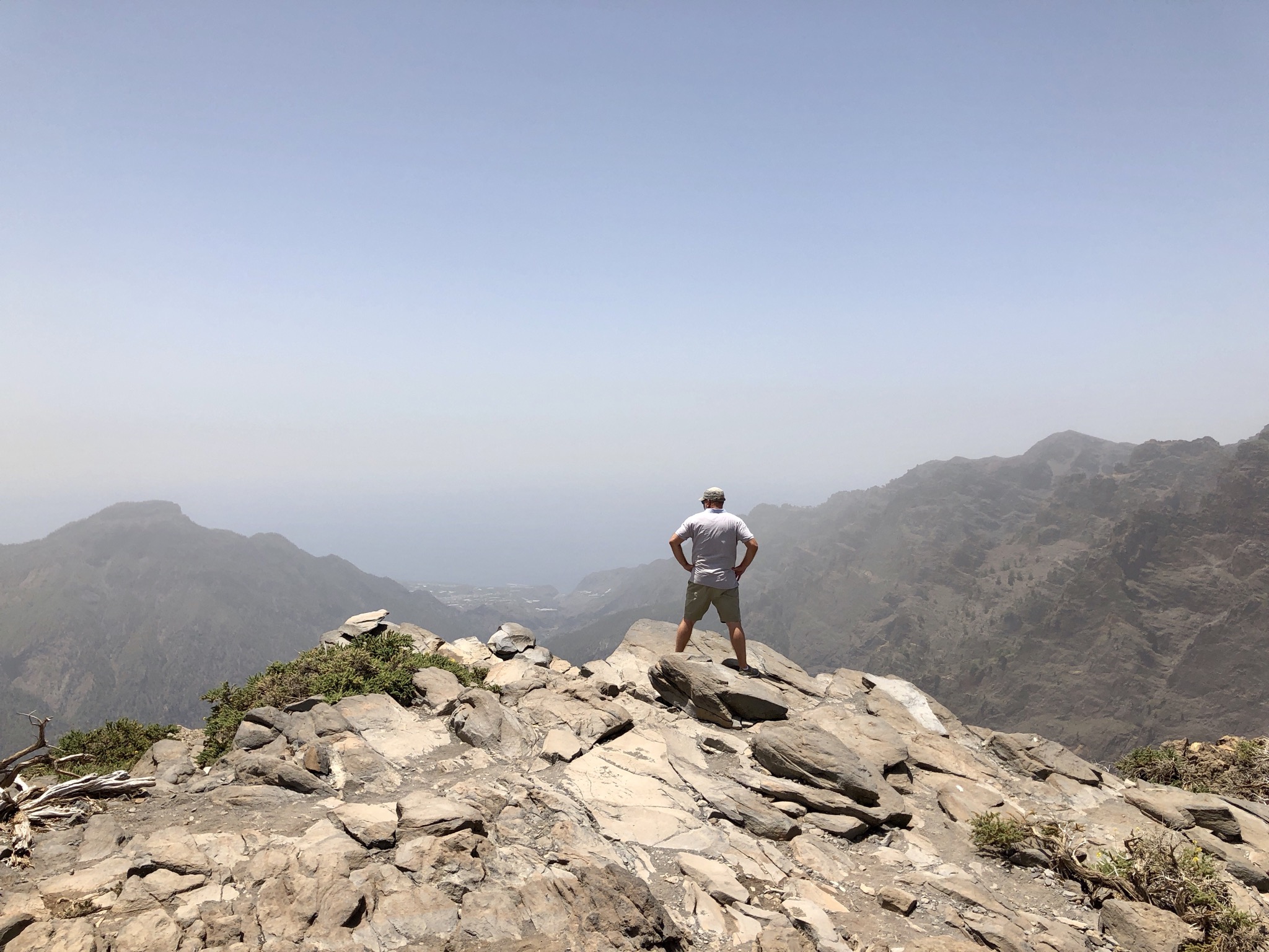 Über der Caldera de Taburiente