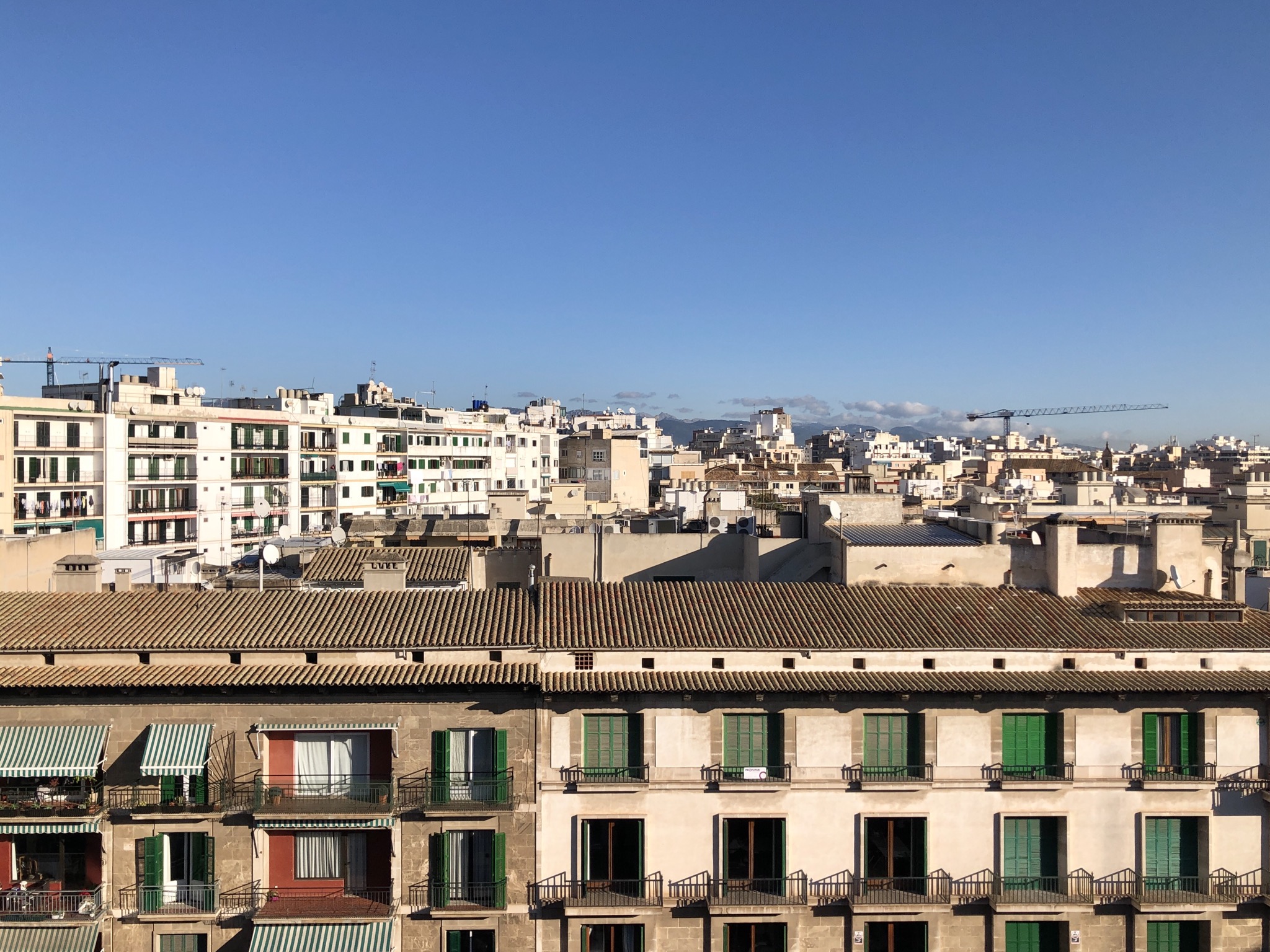 Blick über die Avinguda Jaume III
