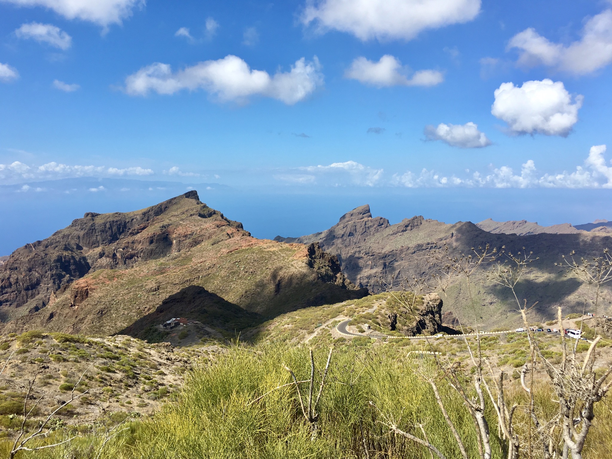 Blick westwärts nach Gomera