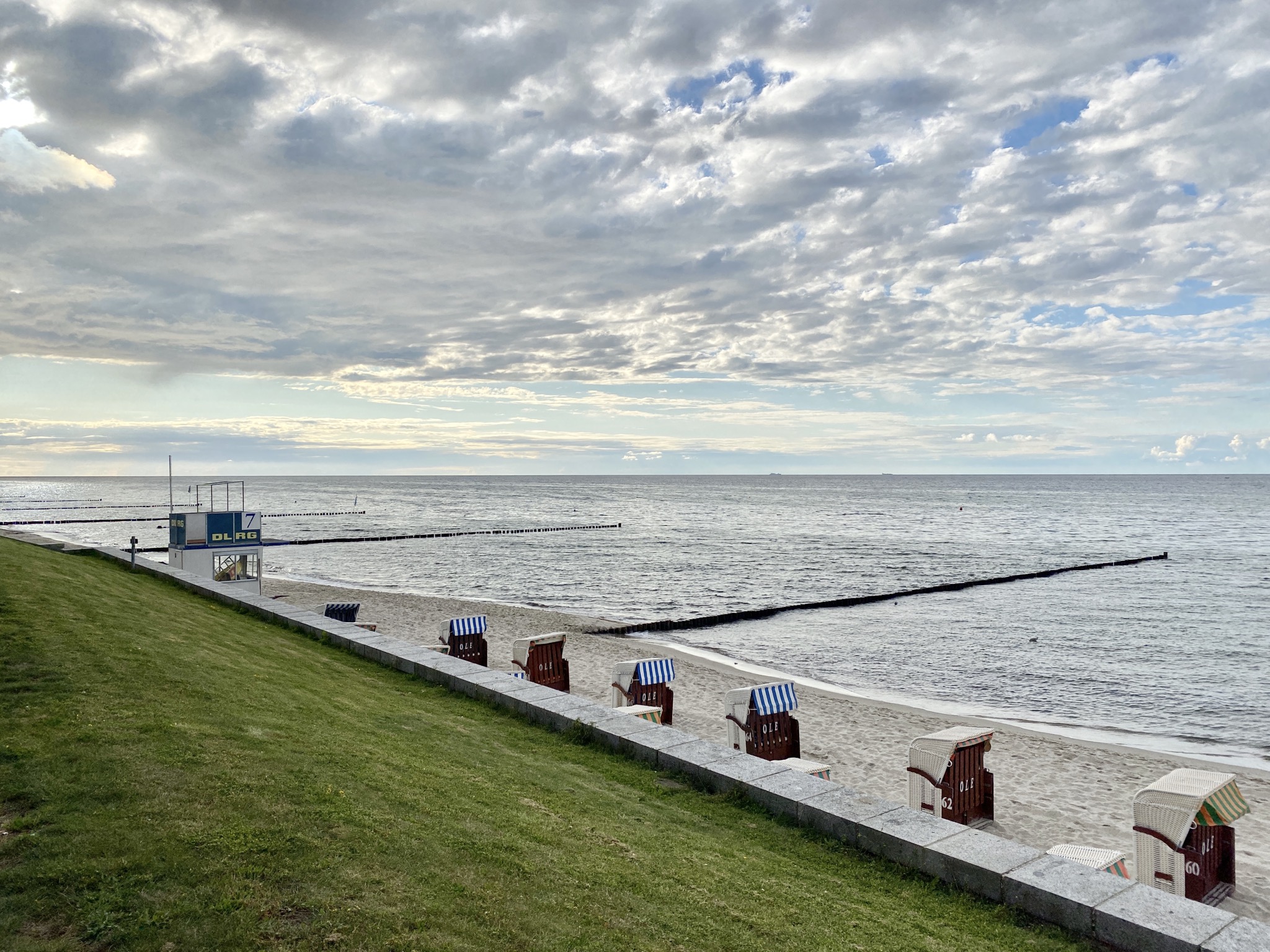 Abendstimmung am Strand von Kühlungsborn