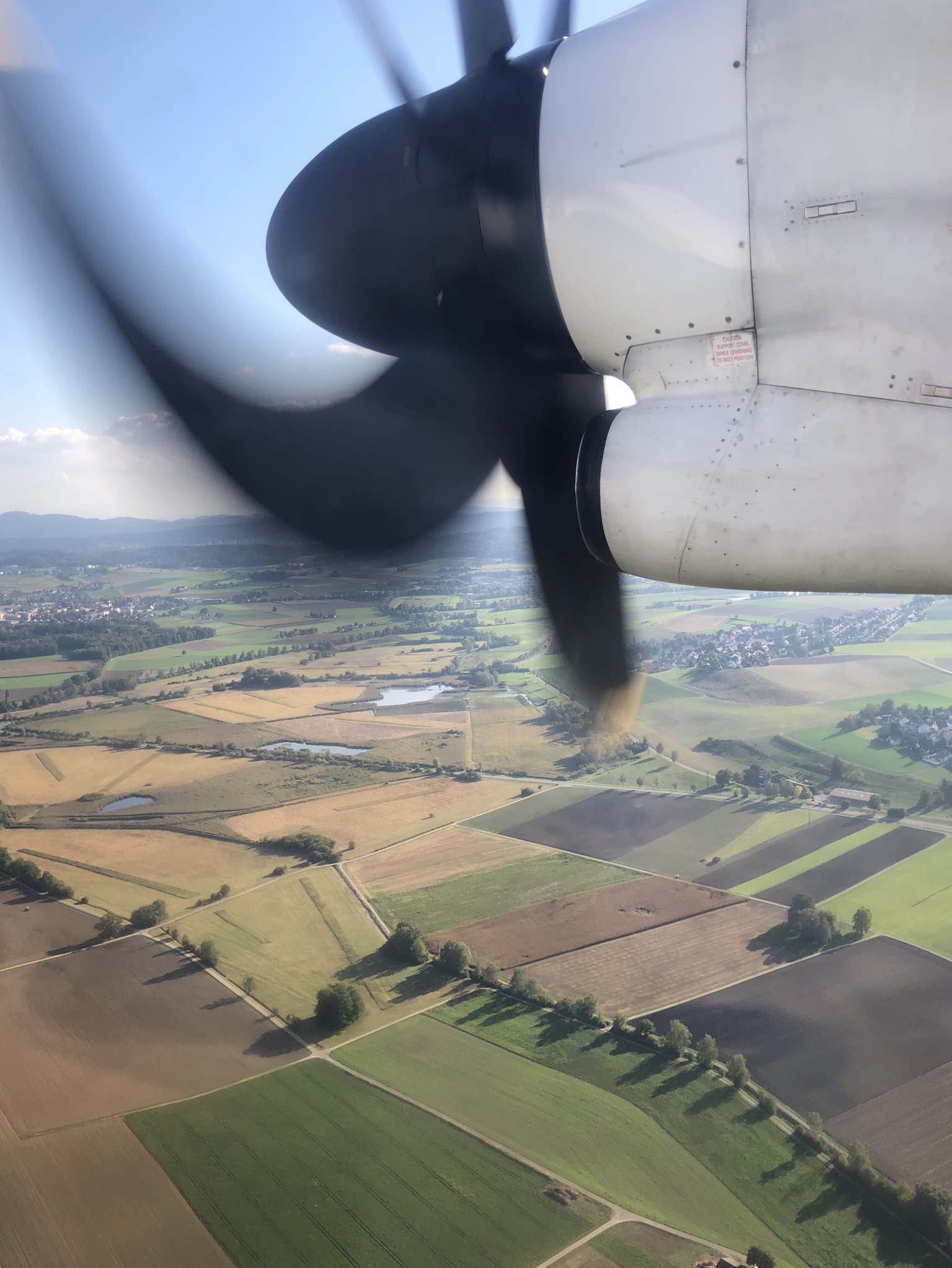 Neeracher Riet (just before landing in Zürich-Kloten)