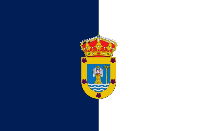 Flagge mit Wappen