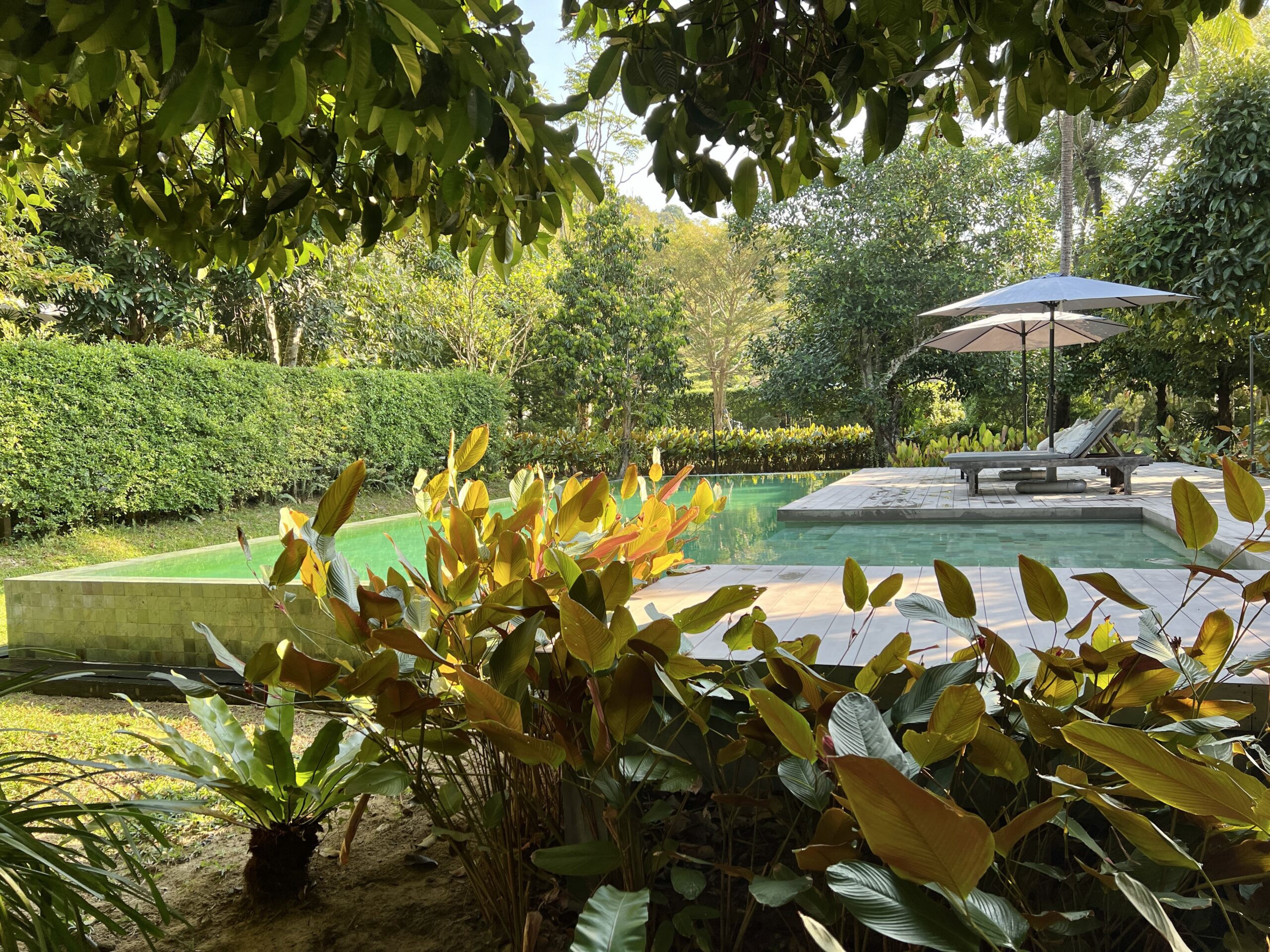 Für 1 km muss man etwa 40 Mal hin und her schwimmen