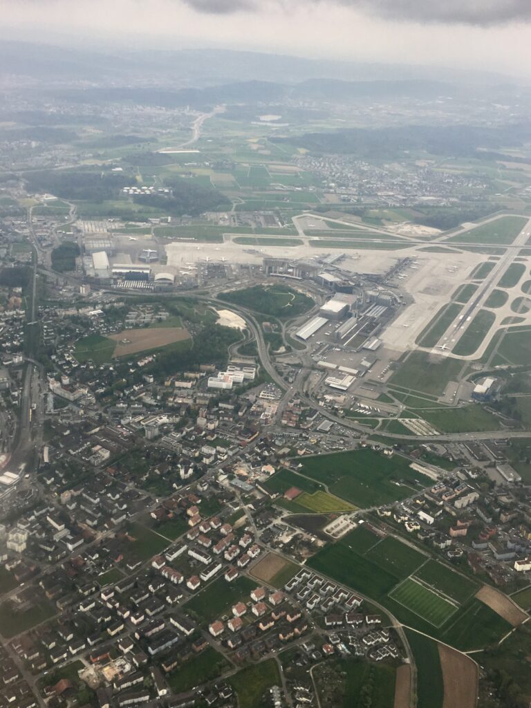 Aufsteigen über Kloten