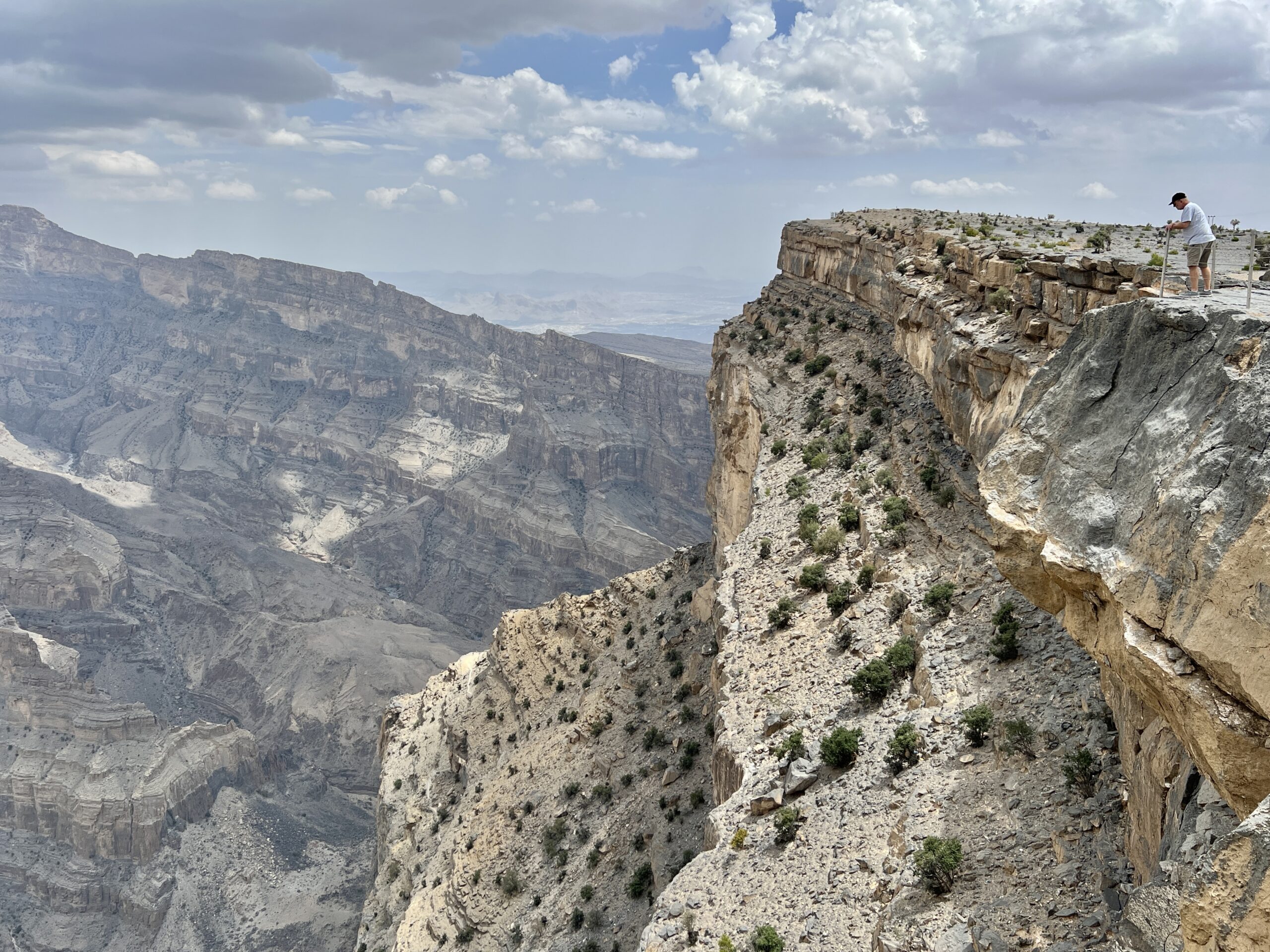 Blick ins Wadi Nakhar ...