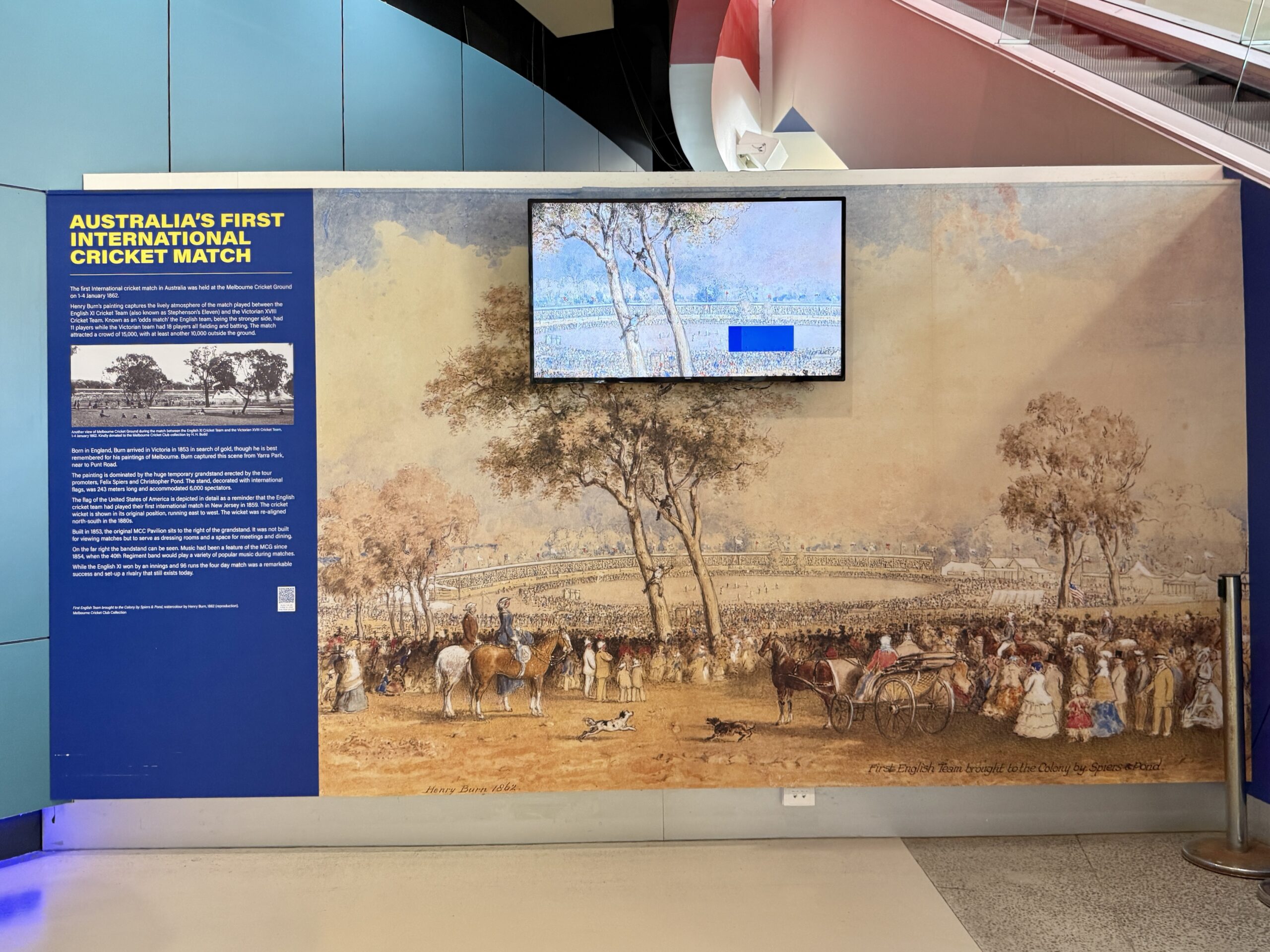 Hier beginnt die Tour durch den MCG