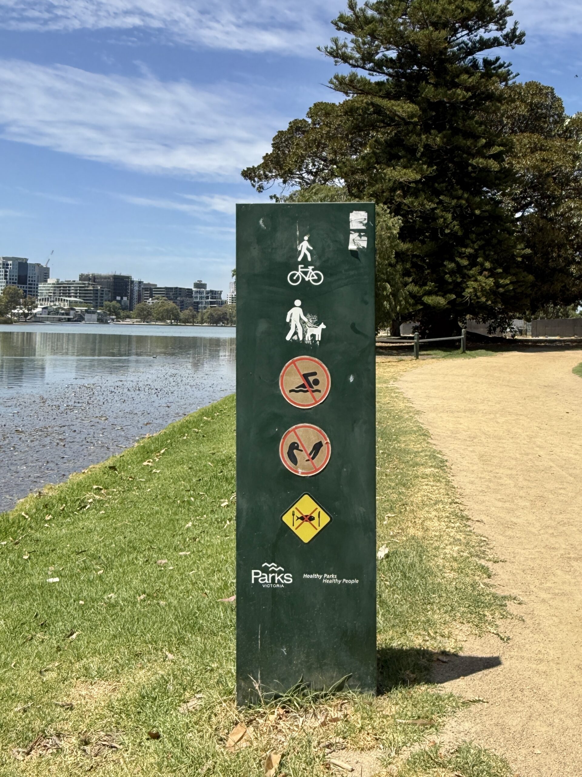 Fisch essen verboten!