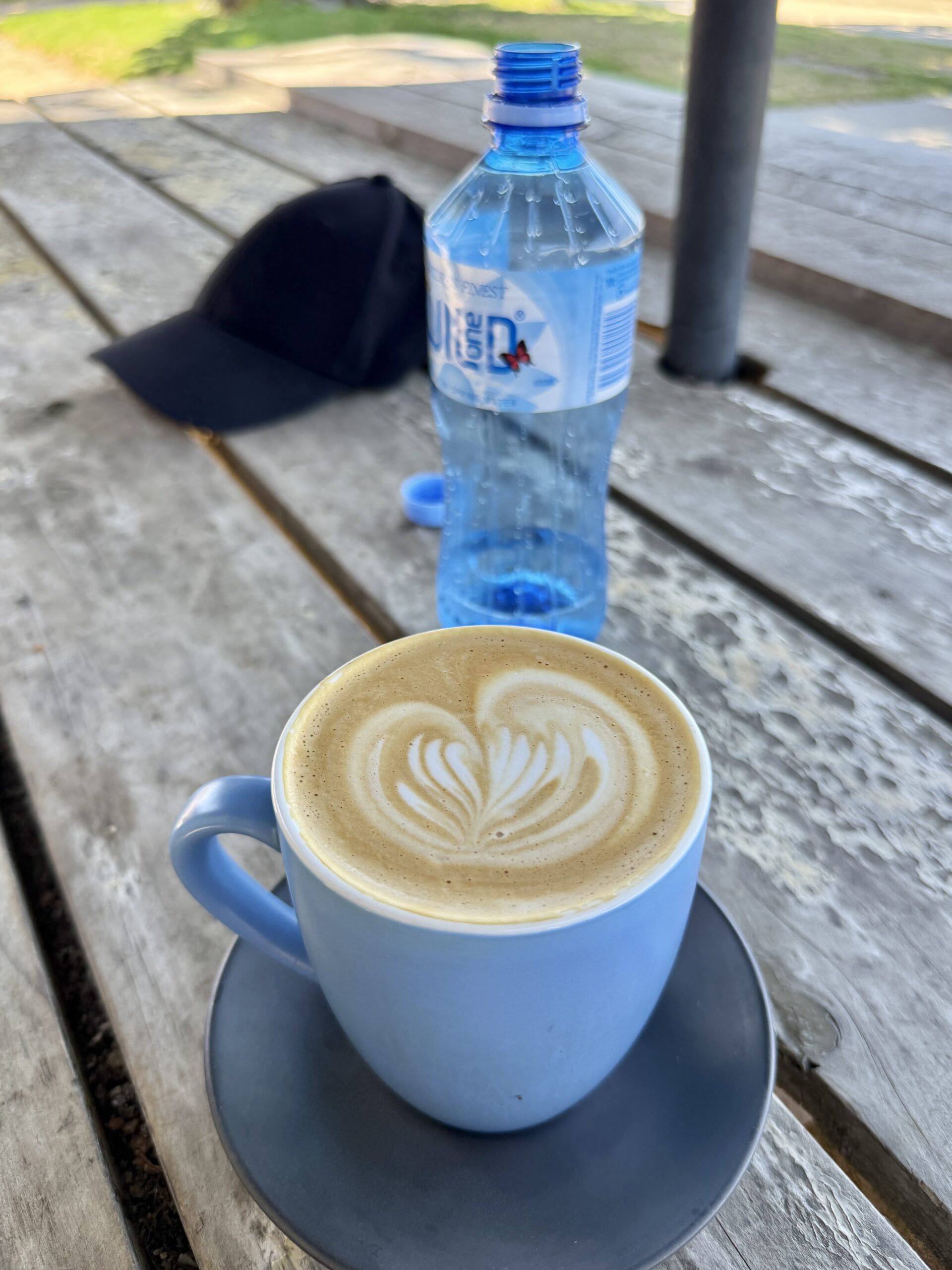 Coffee im Boatshed Cafe
