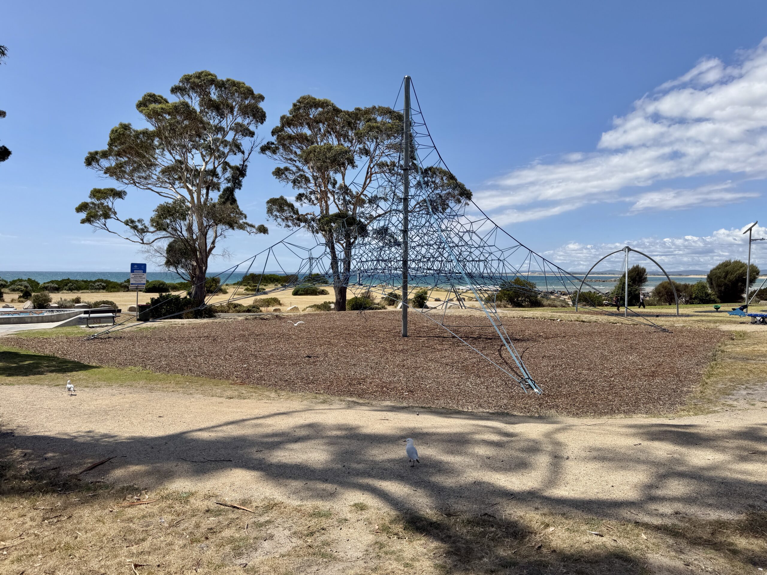 ... und Klettergerüst ...