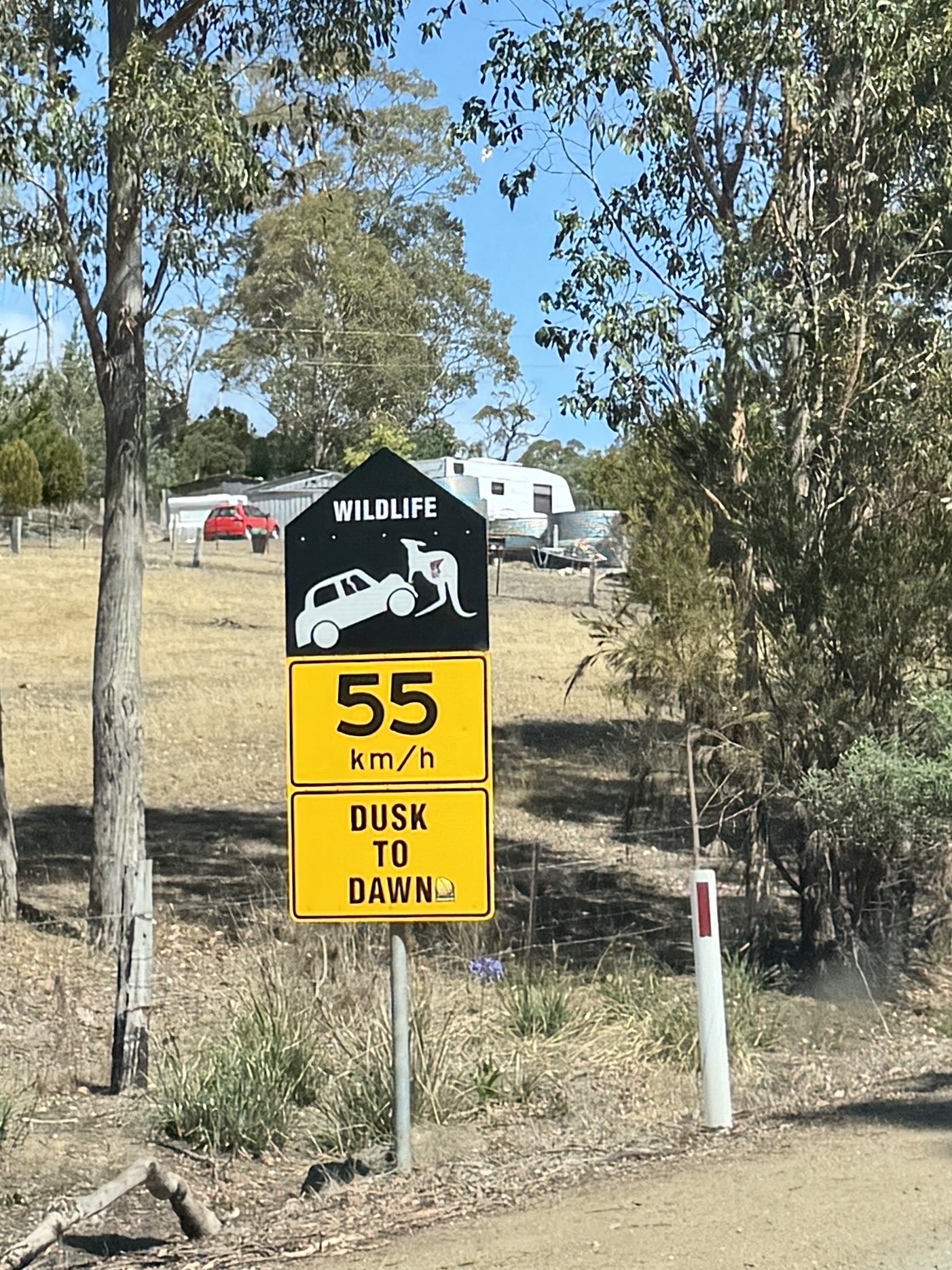 It's dangerous from dusk till dawn