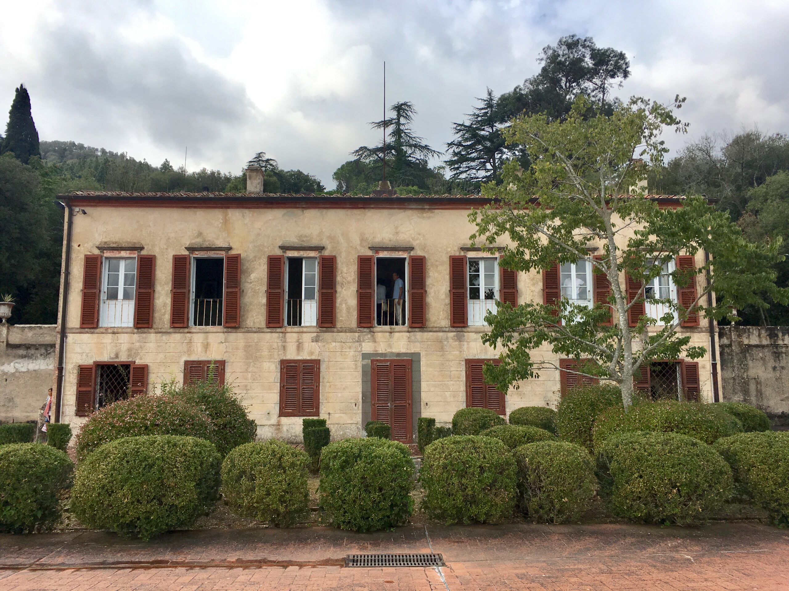 Napoleon's villa above Galleria Demidoff