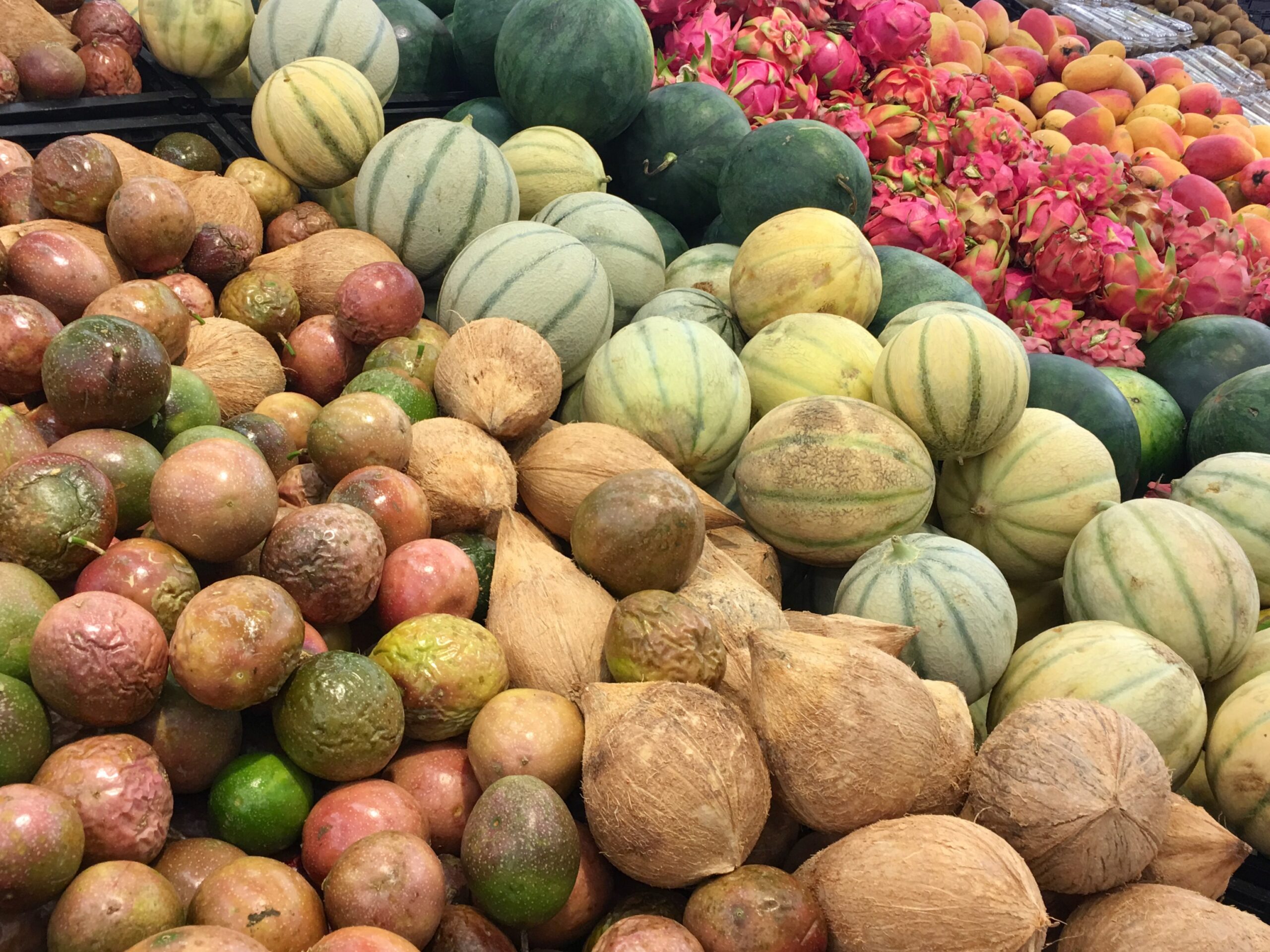 Früchte im Supermarkt