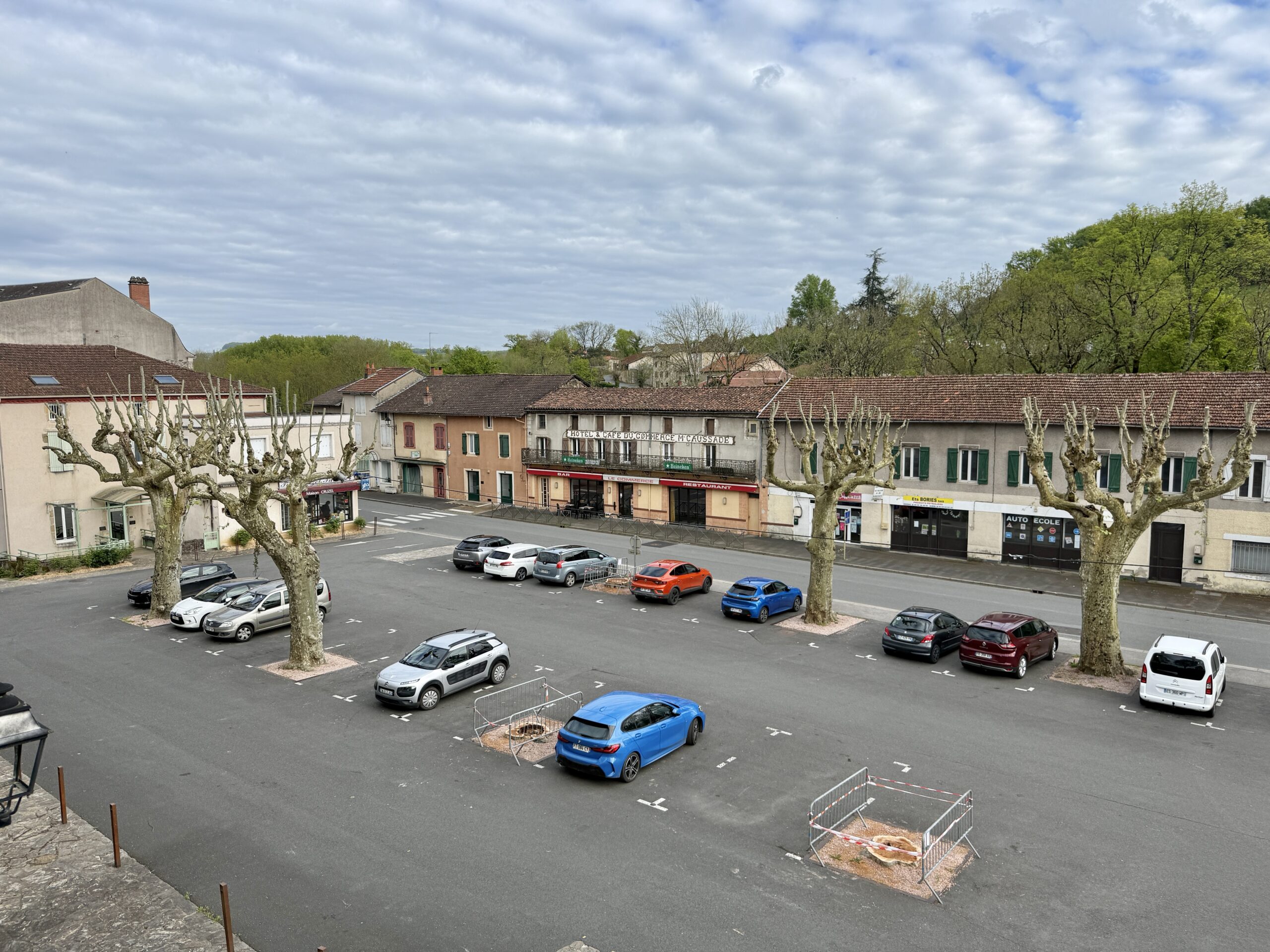 Hauptplatz in Bagnac-sur-Célé