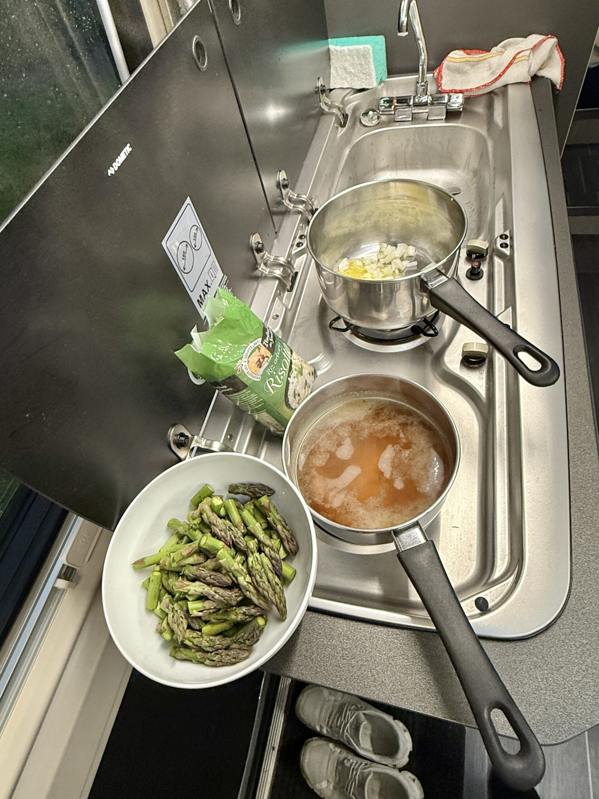 Spargelrisotto