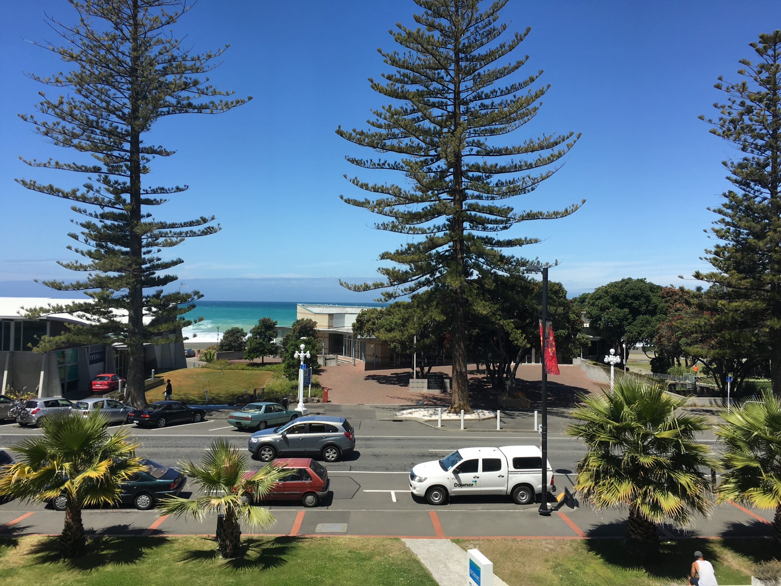 View from our Hotel