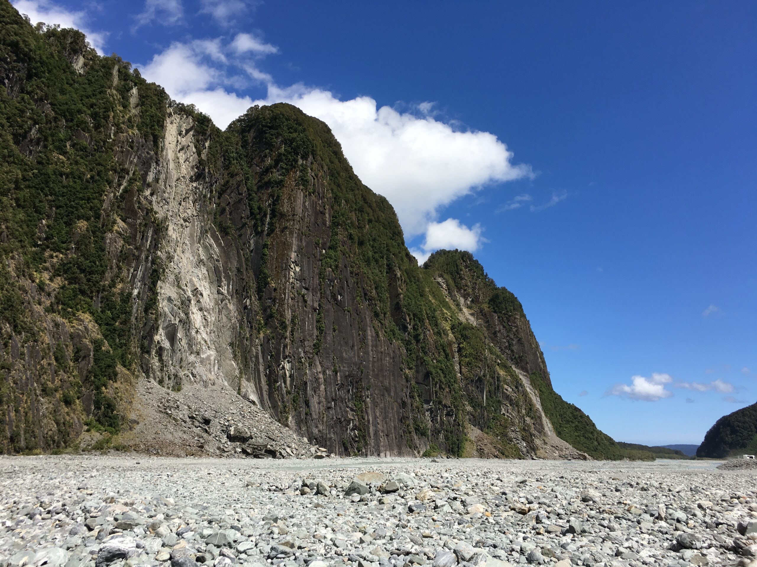 At the bottom of Fox Glacier