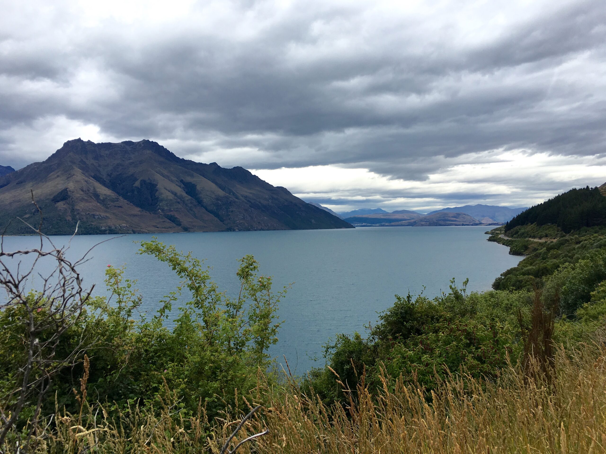 Last glance back towards Queenstown