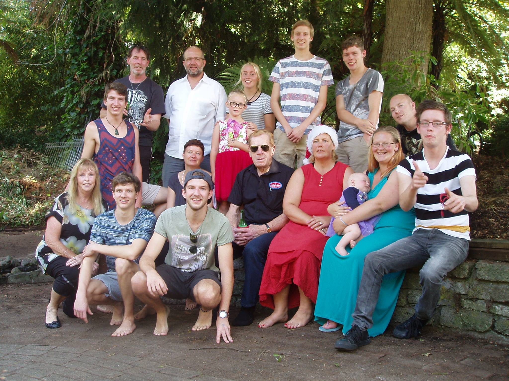 Wenmoth and Galli families united